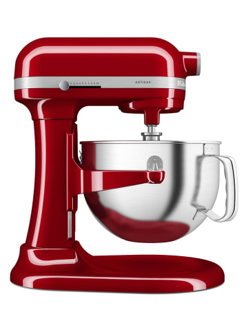 KitchenAid Küchenmaschine "Artisan" mit Schüsselheber in Rot - 5,6 l