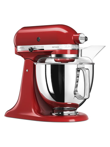KitchenAid Küchenmaschine "Artisan" mit 2 Rührschüsseln in Rot - 4,8 l
