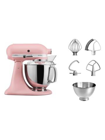 KitchenAid Küchenmaschine "Artisan" in Rosa - 4,8 l