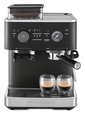 KitchenAid Halbautomatische Espressomaschine "5KES6551EBK" in Schwarz