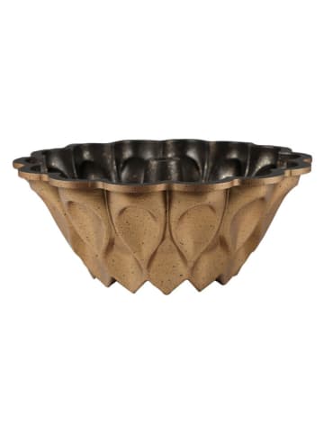 InnovaGoods Guglhupfform ''Fun Cooking'' in Gold - Ø 24 cm