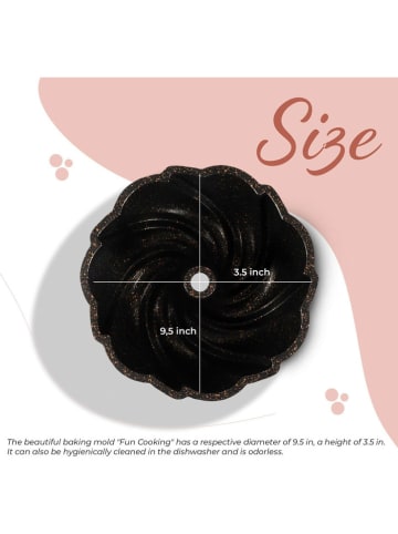 InnovaGoods Windroosvorm goudkleurig - Ø 24,5 cm