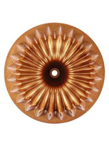 InnovaGoods Guglhupfform ''Fun Cooking'' in Gold - Ø 26 cm