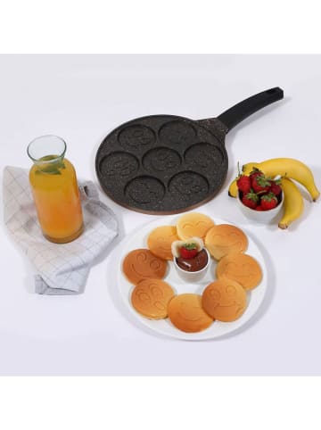 InnovaGoods Patelnia "Fun Cooking" w kolorze złotym do naleśników - Ø 26 cm