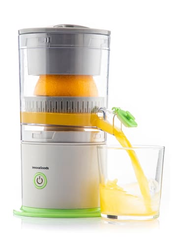 InnovaGoods Automatyczna wyciskarka "Juisso" w kolorze szaro-zielonym - 250 ml