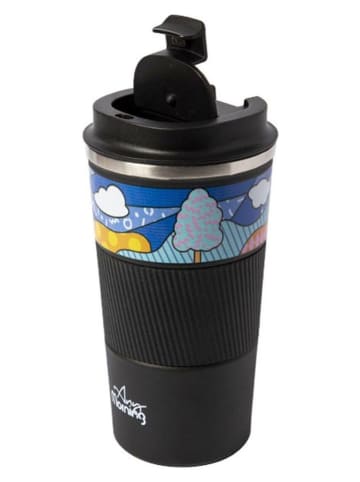 InnovaGoods Isoleerbeker "BA21549" zwart - 500 ml