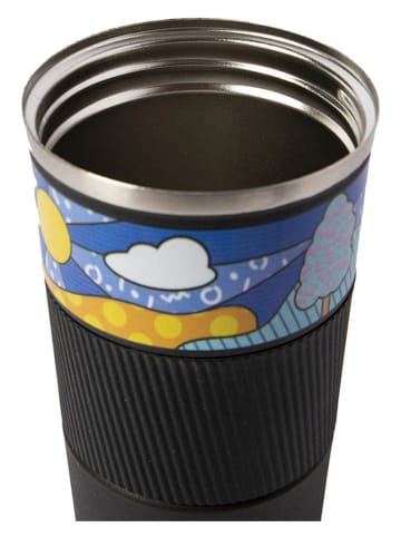 InnovaGoods Kubek termiczny "BA21549” w kolorze czarnym - 500 ml