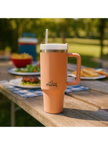 InnovaGoods Thermobecher ''SI2440217'' in Apricot - 1,2 l