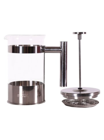 InnovaGoods Zaparzacz "FF110" w kolorze srebrnym do kawy - 600 ml