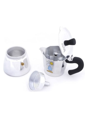 InnovaGoods Espressokoker "Hes-6" zilverkleurig - 240 ml