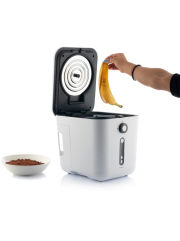 InnovaGoods Elektronischer Komposter in Weiß - 3 l
