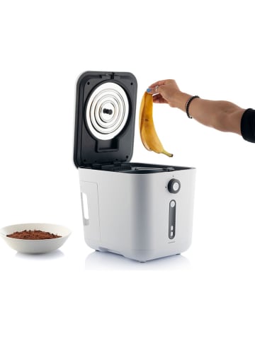 InnovaGoods Aktivkohlefilter für Küchenkomposter in Schwarz - (B)18 x (H)18 cm