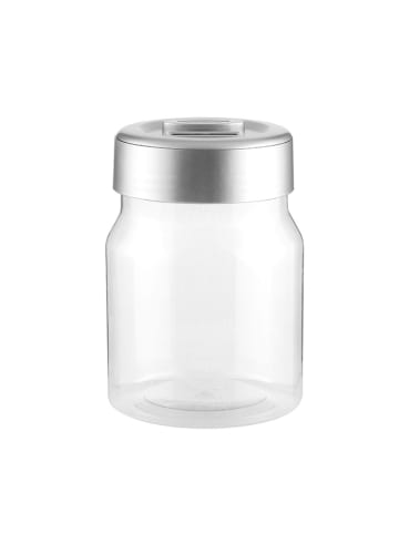 InnovaGoods Elektroniczna skarbonka w kolorze srebrnym - wys. 17 x Ø 12 cm