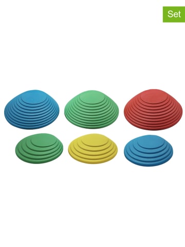 GOWI 6tlg. Motorikspielzeug-Set "River Stones" in Bunt - ab 3 Jahren