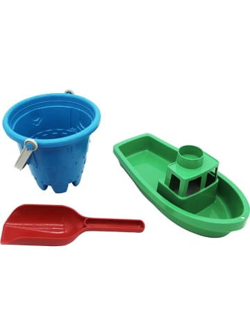 GOWI 3tlg. Sandspielzeugset "Strand" - ab 12 Monaten