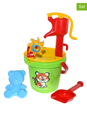 GOWI 5-delige zandspeelgoedset "Hoera Kinderliedjes" - vanaf 3 jaar