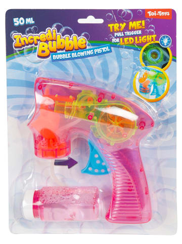 Toi-Toys Pistolet na bańki ze światłem - 3+ (produkt niespodzianka)