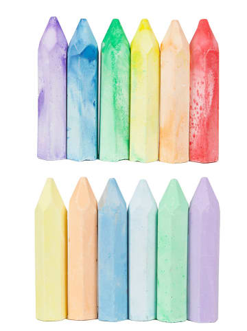 Toi-Toys Stoepkrijt "Chalky Chalk" - 24 stuks - vanaf 24 maanden