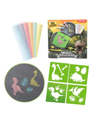 Toi-Toys Stoepkrijt met sjablonen - vanaf 3 jaar