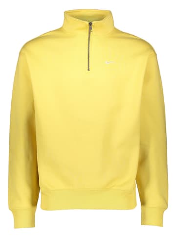 Nike Sportswear Bluza "Solo Swoosh" w kolorze żółtym