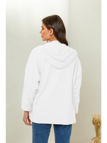 Pure Cotton Bluza w kolorze białym