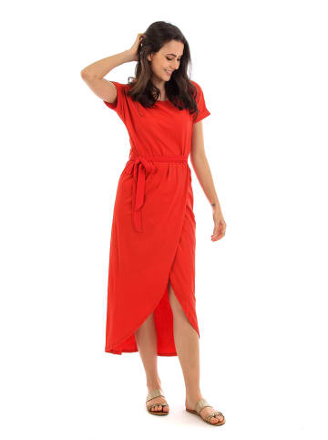 Fille de Coton Kleid "Lydia" in Rot