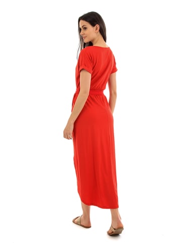 Fille de Coton Kleid "Lydia" in Rot