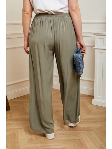 Curvy Lady Kuloty w kolorze khaki