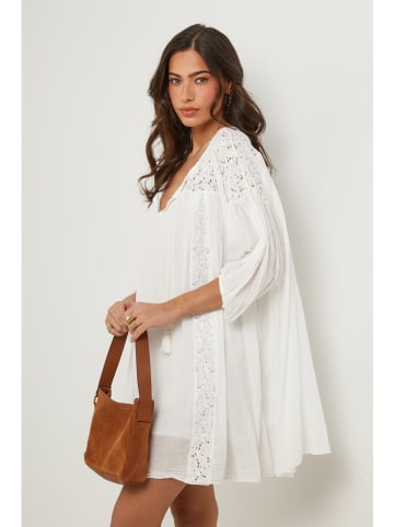 Le Monde du Lin Jurk wit