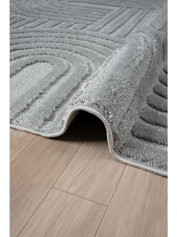 Conceptum Hypnose Hochflor-Teppich ''0691B'' in Grau