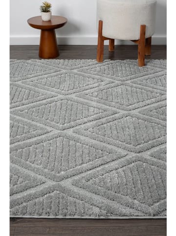 Conceptum Hypnose Hochflor-Teppich ''0742B'' in Grau