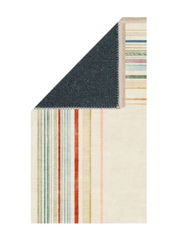 Conceptum Hypnose Baumwoll-Teppich ''146'' in Creme/ Bunt