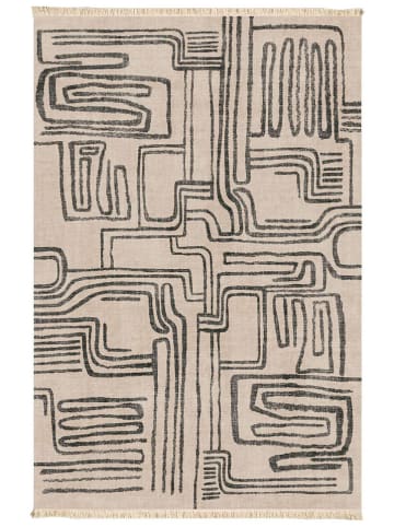 Conceptum Hypnose Baumwoll-Teppich ''234'' in Beige