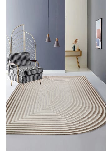 Conceptum Hypnose Laagpolig tapijt "Amorf - Ar004'' beige/lichtbruin