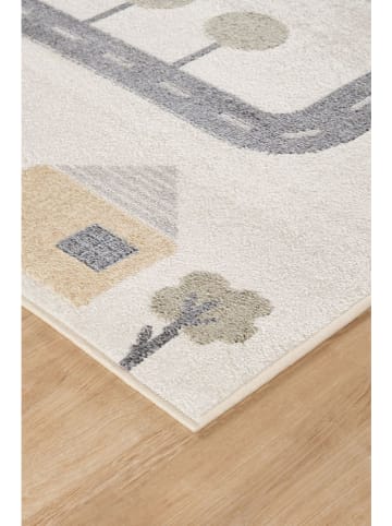 Conceptum Hypnose Kurzflor-Teppich ''Bohem Kids'' in Beige/ Grau