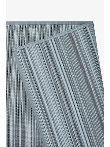 Conceptum Hypnose In- & Outdoor-Teppich ''Hasır 008'' in Blaugrau