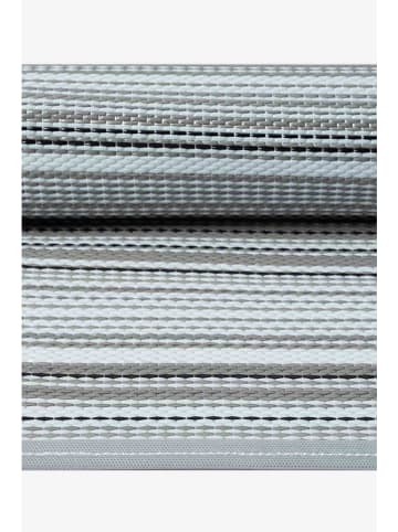 Conceptum Hypnose In- & Outdoor-Teppich ''Hasır 008'' in Blaugrau