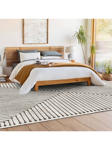 Conceptum Hypnose Kurzflor-Teppich ''Kece-Fr55'' in Creme/ Braun