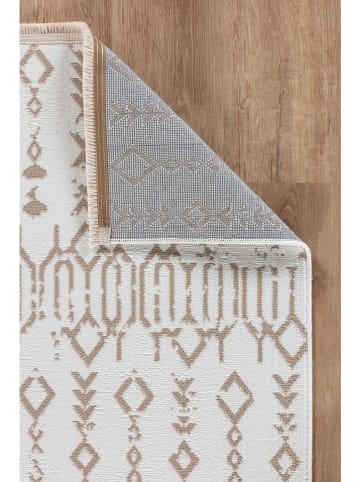 Conceptum Hypnose Kurzflor-Teppich ''Moderno 3332'' in Beige/ Creme