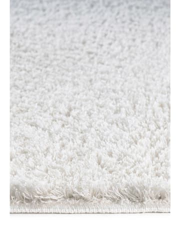 Conceptum Hypnose Hochflor-Teppich ''Necko'' in Weiß