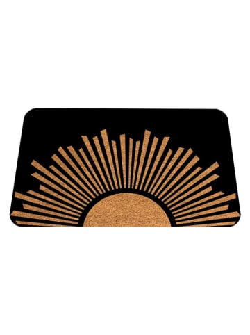 Conceptum Hypnose Deurmat zwart/lichtbruin