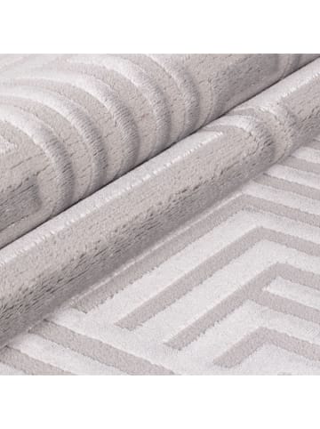 Conceptum Hypnose Laagpolig tapijt "Sahara 1114" lichtgrijs/beige