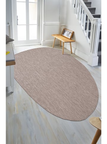 Conceptum Hypnose Kurzflor-Teppich "Tema" in Beige
