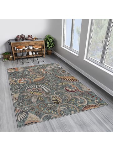 Conceptum Hypnose Baumwoll-Teppich ''Woopamuk244'' in Bunt