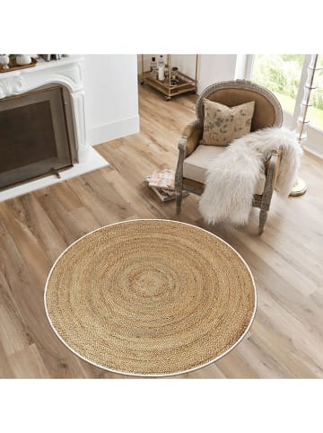 Conceptum Hypnose Kurzflor-Teppich ''Woopamuk521'' in Hellbraun