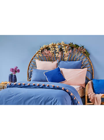 BELLA MAISON Renforcé-Bettwäsche-Set "Tanora" in Blau