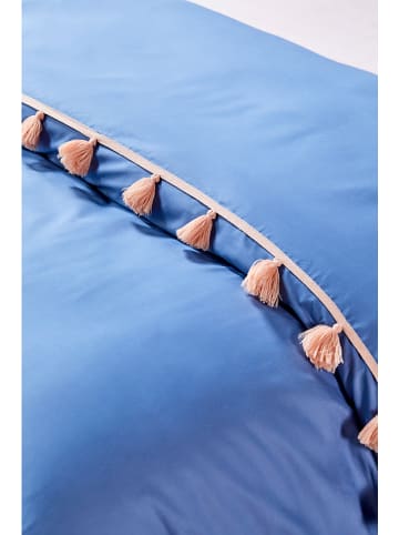 BELLA MAISON Renforcé beddengoedset "Tanora" blauw