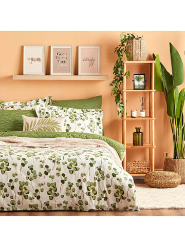 BELLA MAISON Renforcé beddengoedset "Ocaliptus" groen