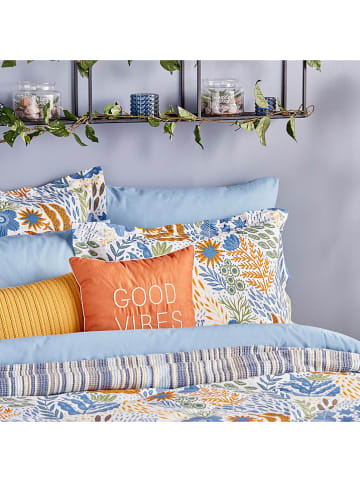 BELLA MAISON Renforcé beddengoedset "Audrey" lichtblauw