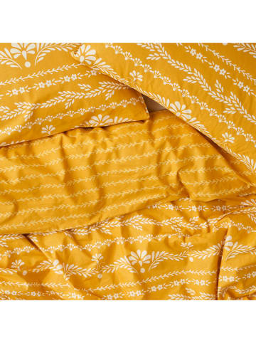 BELLA MAISON 3-częściowy komplet pościeli renforcé "Blessing" w kolorze musztardowym